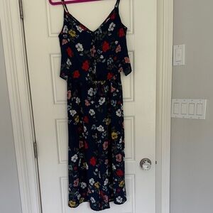 Jack BB Dakota Floral Navy jumpsuit